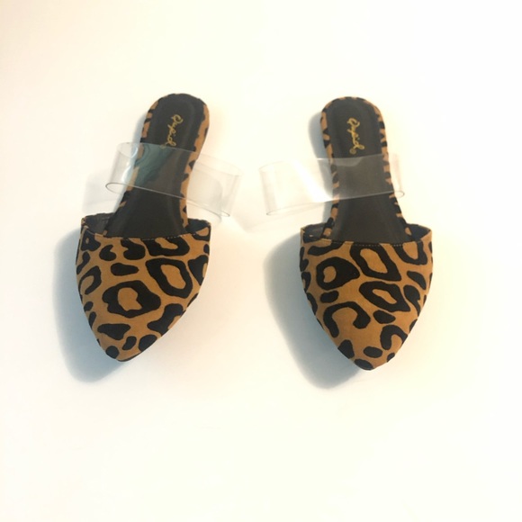 ‼️FINAL CALL‼️Leopard Mule Ballerina Point Flat - Picture 13 of 13